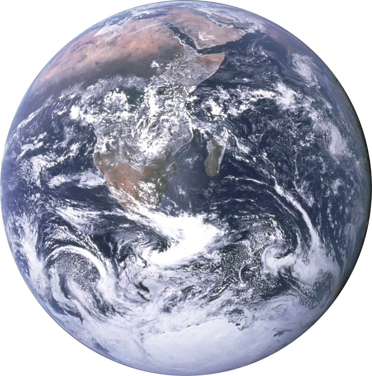 Earth viewed from space